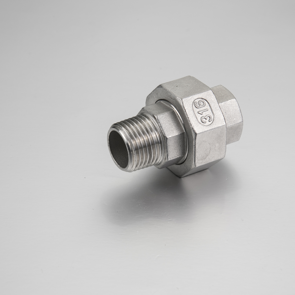 Stainless Steel 304/316 Conical Union MXF
