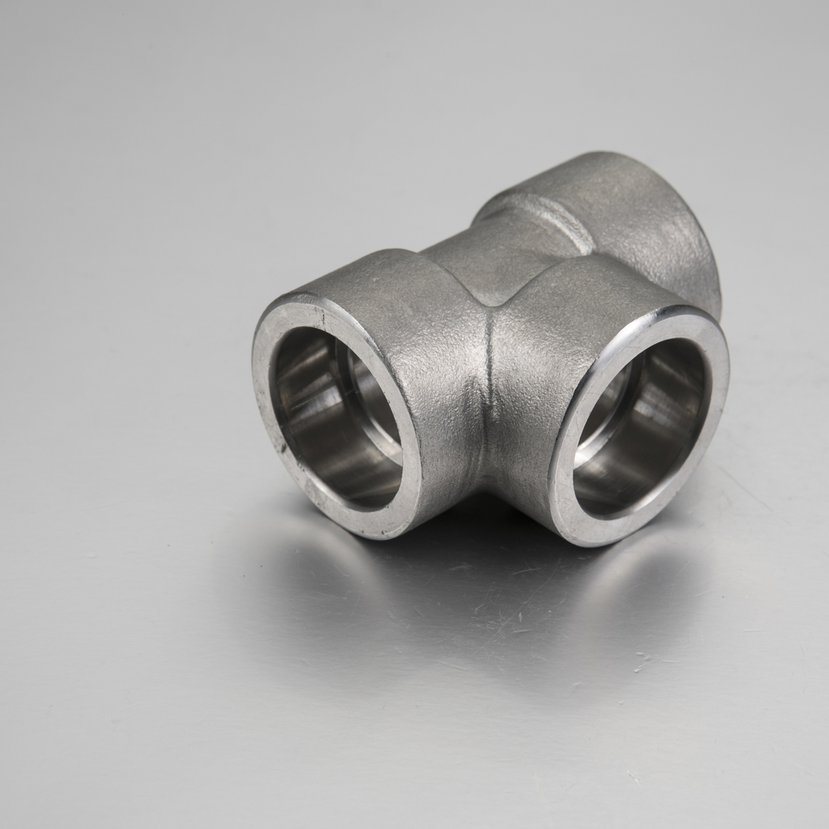 Forged Steel ASTM A182/A105 Equal Tee Socket Weld End Fitting