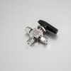 Instrument 3 Way Ball Valve OD End