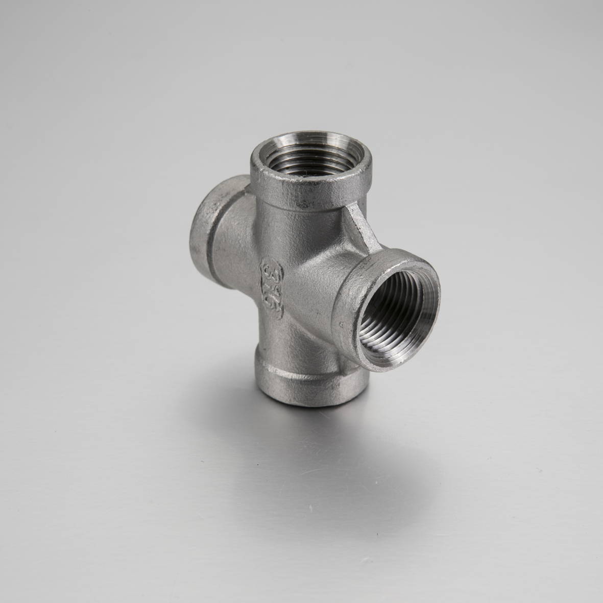 Stainless Steel 304/316 Cross FXFXFXF Pipe Fitting
