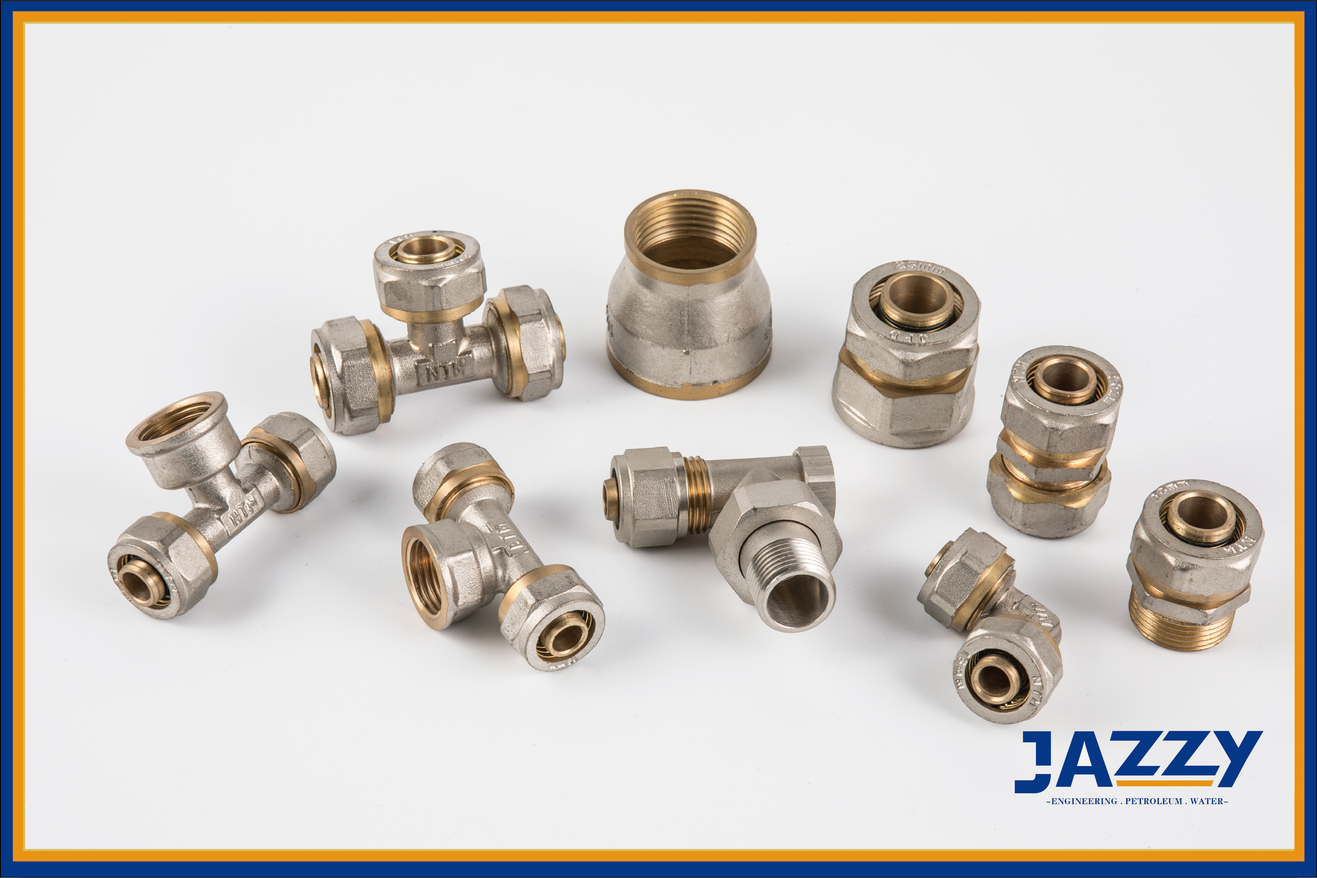 Brass Compression Fittings - Metal Turned Parts