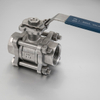 3PC Stainless Steel 304/316 Ball Valve With ISO5211 Mounting Pad