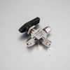 Instrument 3 Way Ball Valve OD End