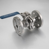 2PC Stainless Steel 304/316 Flanged Ball Valve