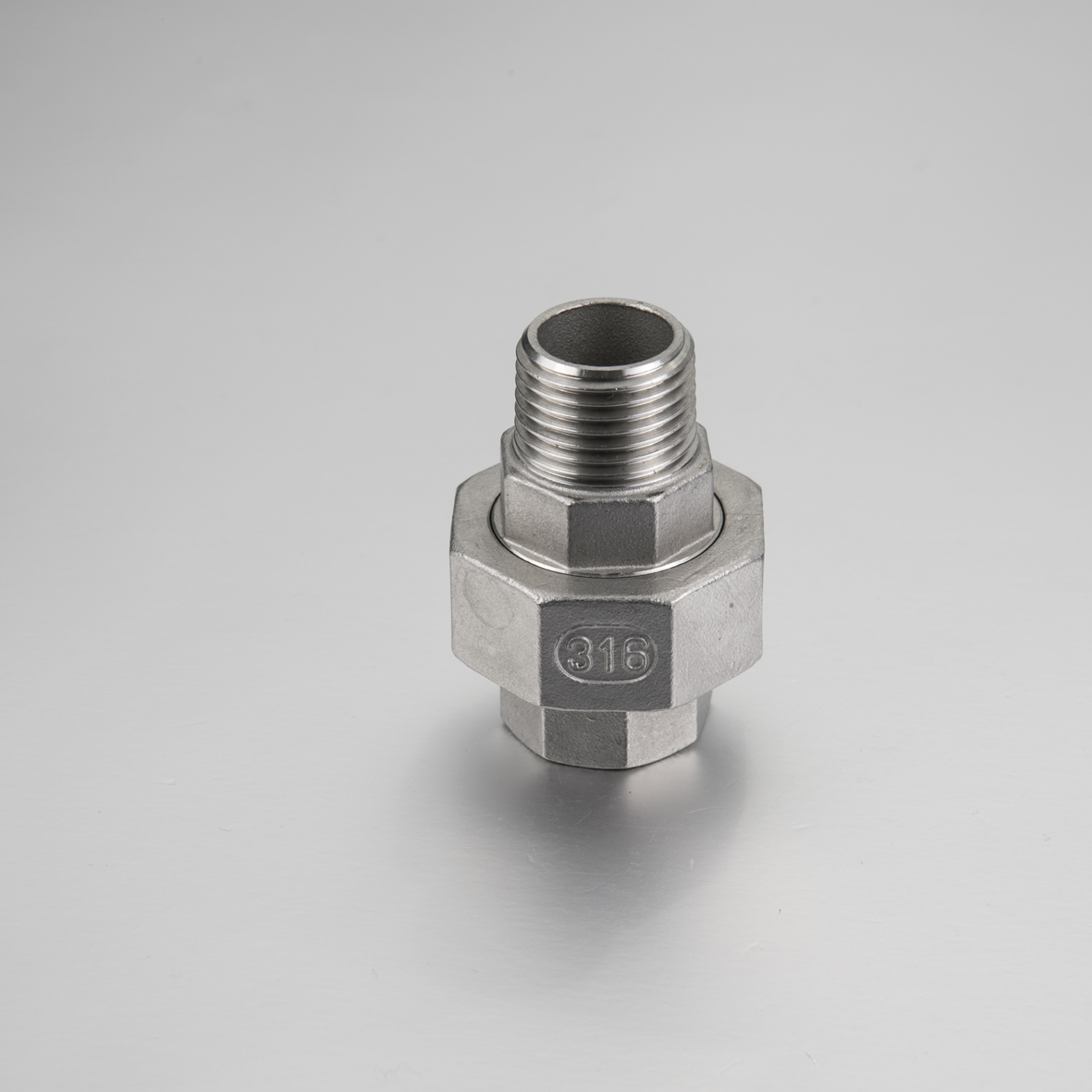 Stainless Steel 304/316 Conical Union MXF