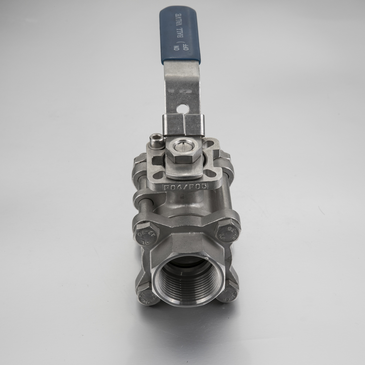 3PC Stainless Steel 304/316 Ball Valve With ISO5211 Mounting Pad
