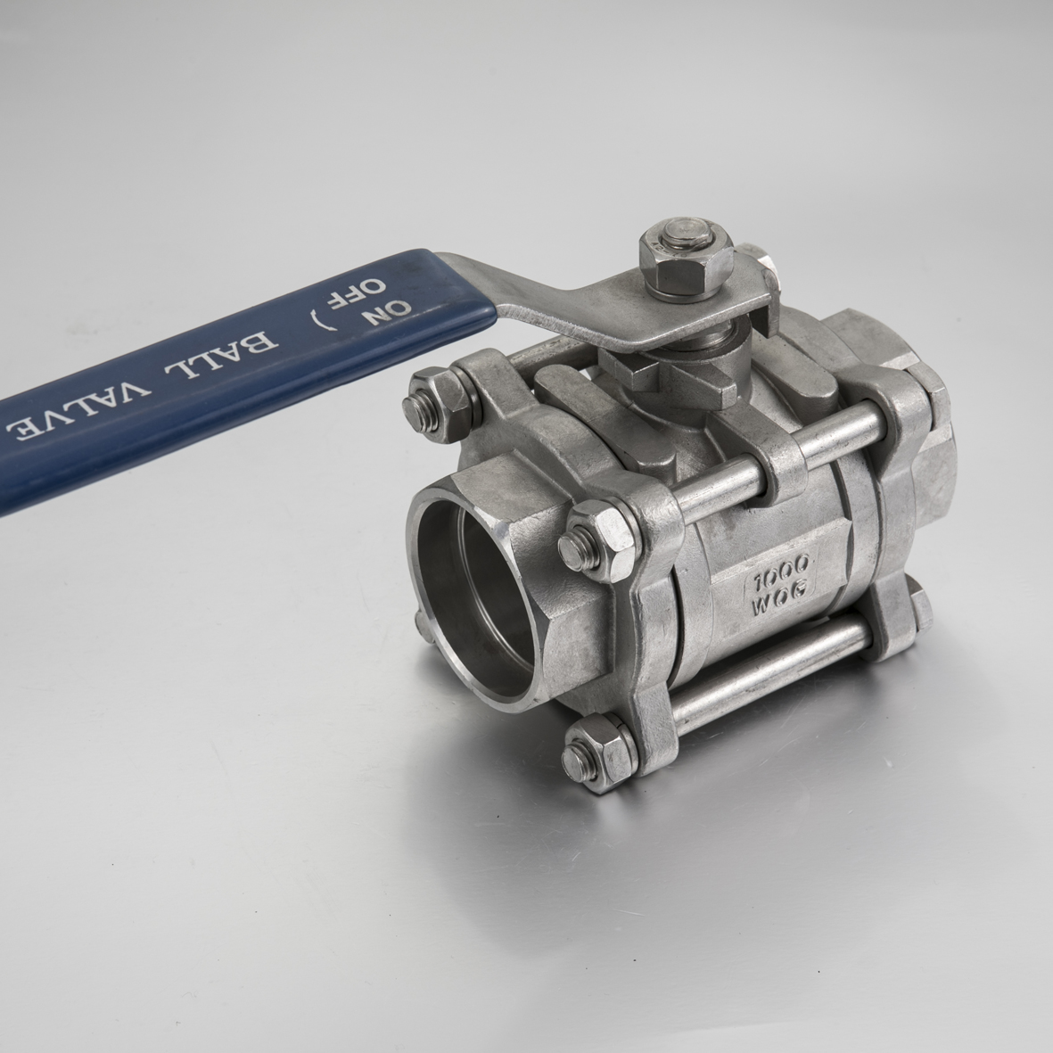 3PC Stainless Steel 304/316 Ball Valve 