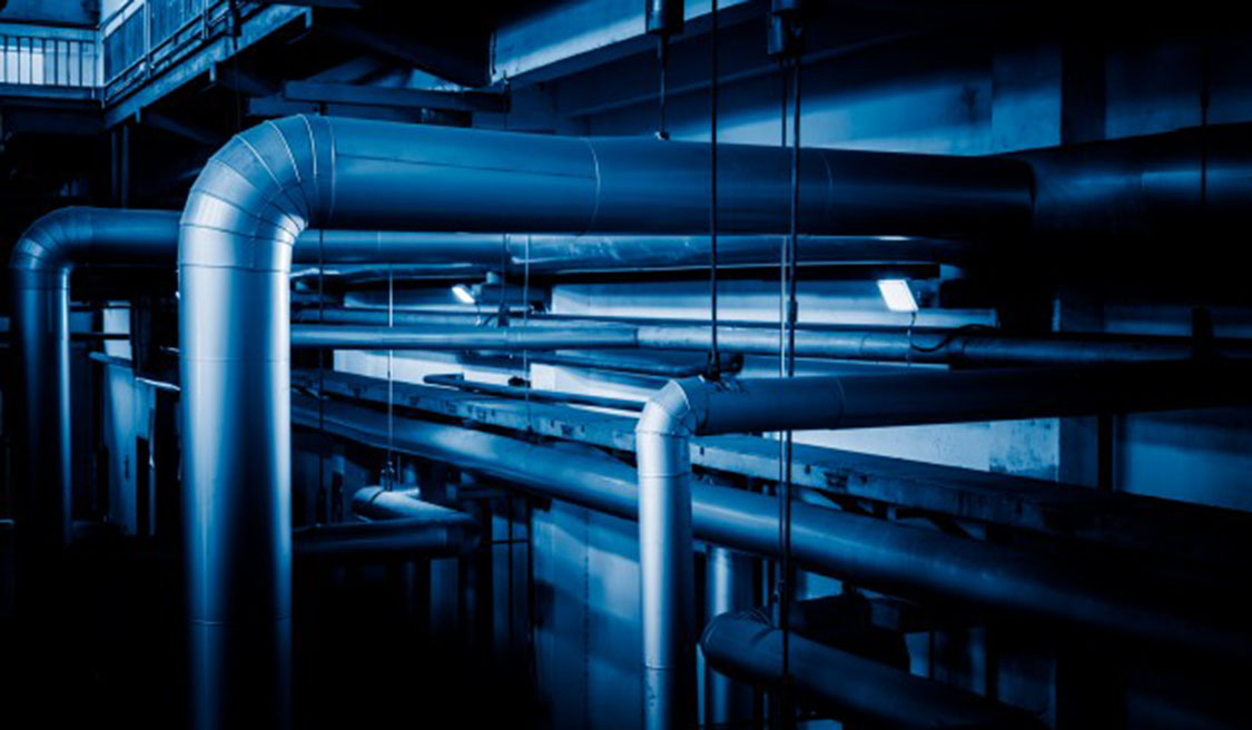 What are the valves in the industrial dust removal?