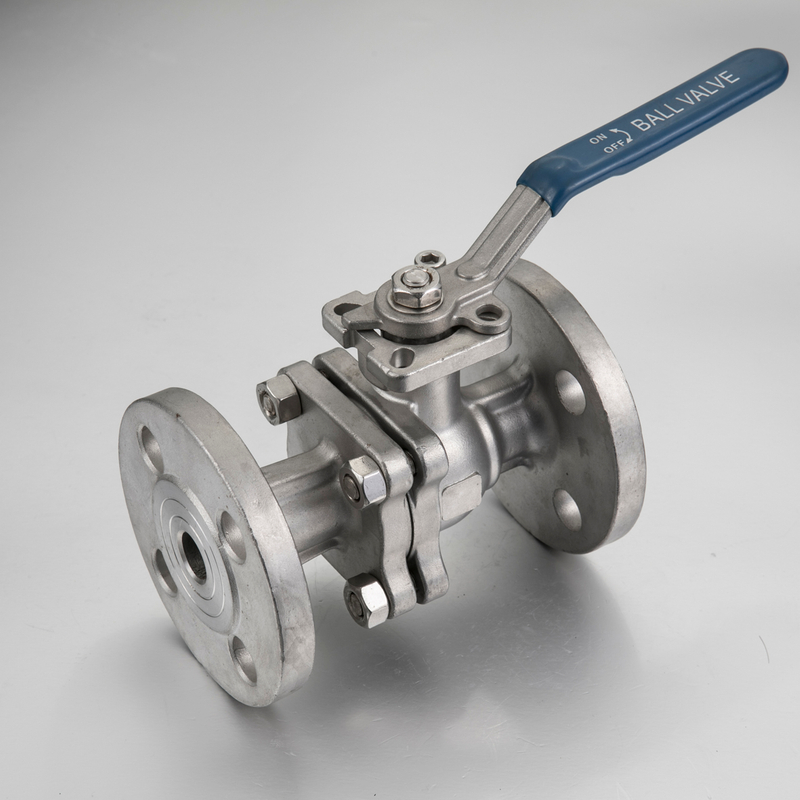 2PC Stainless Steel 304/316 Flanged Ball Valve