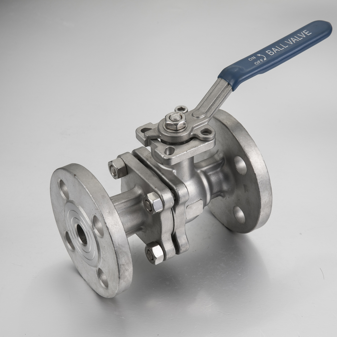 2PC Stainless Steel 304/316 Flanged Ball Valve