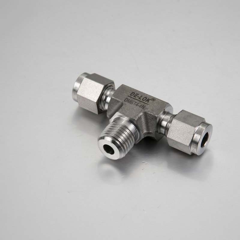 Instrument Male Branch Tee Tube Fitting